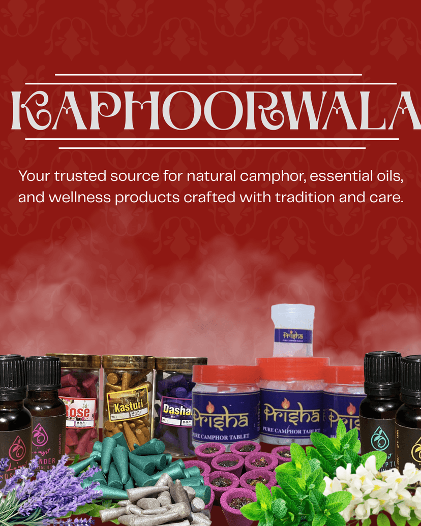 Traditional camphor and essential oils
